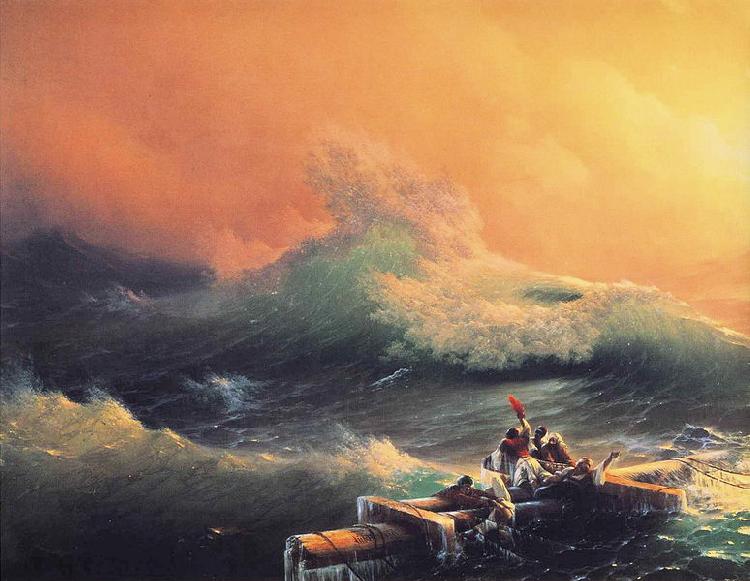 Ivan Aivazovsky The Ninth Wave oil painting image